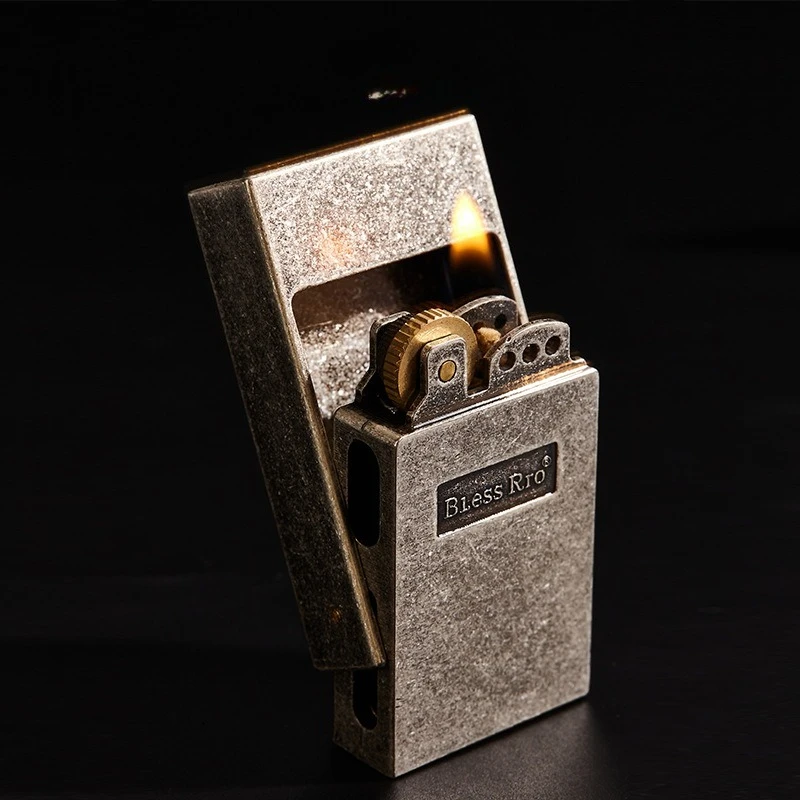 Vintage Collectible Lighters - Retro Classic Grinding Wheel Lighter Vintage