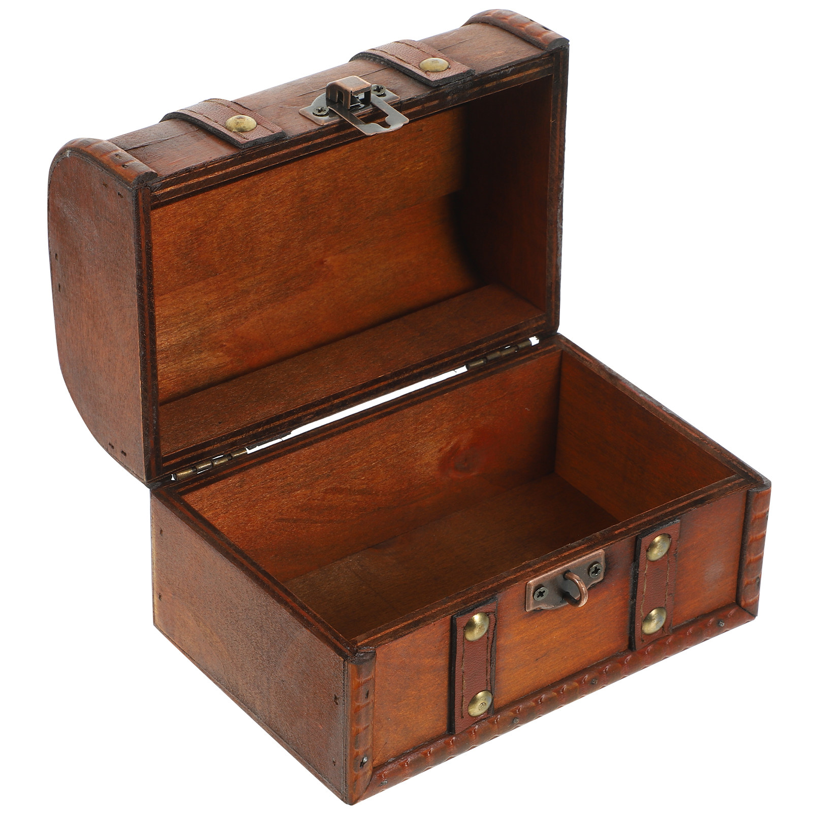 Collectible Vintage Photos - Sturdy Wooden Keepsake Box Vintage Design
