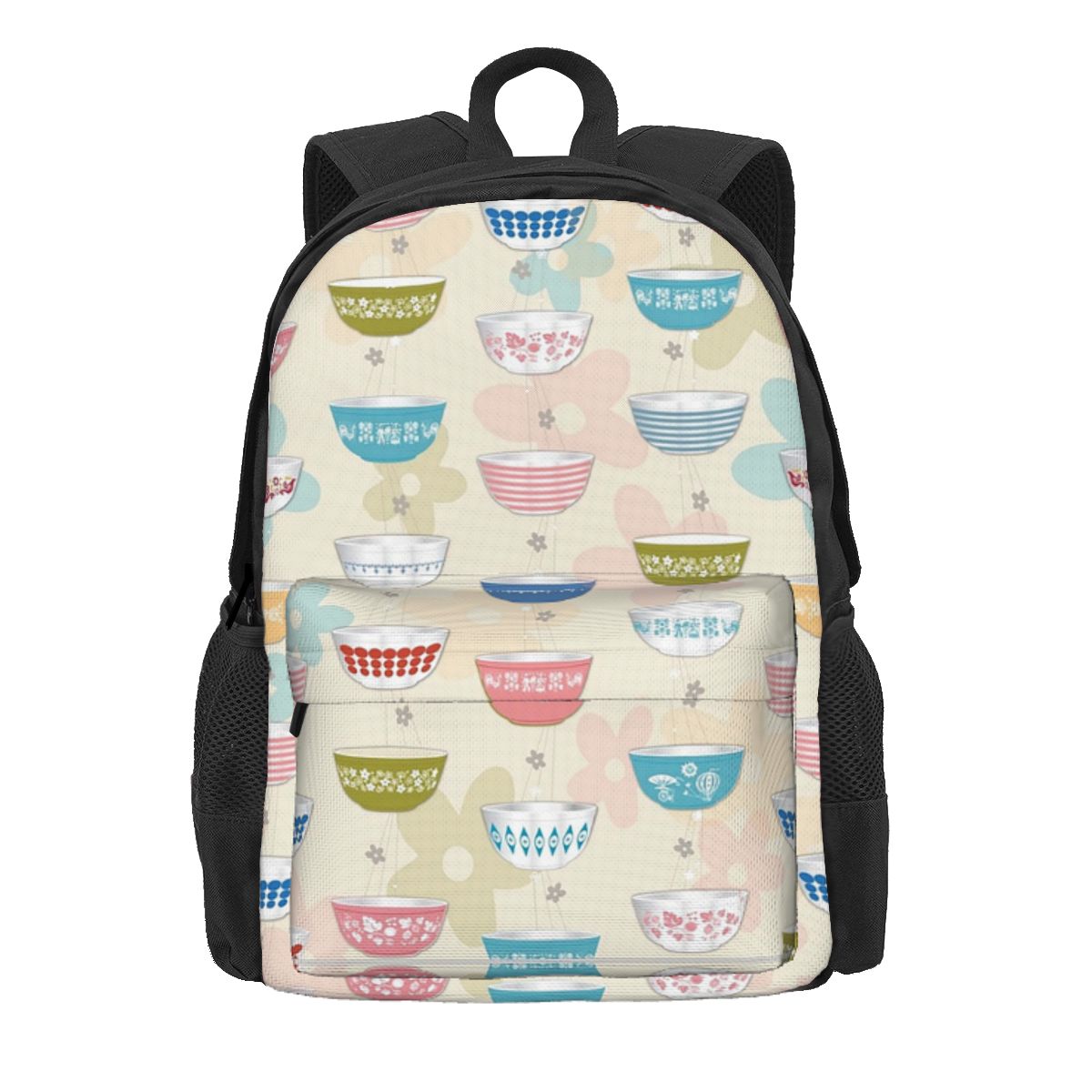 Vintage Collectible Pyrex - Vintage Pyrex Bowls Collection Backpack Daypack