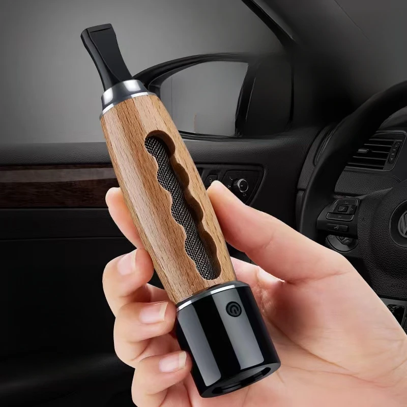 Vintage Collectible Lighters - Vintage Wood Grain Creative USB Tungsten