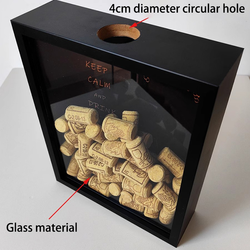 Red Wine Cork Display Frame Wo - Collectible Vintage Photos 评论和价格