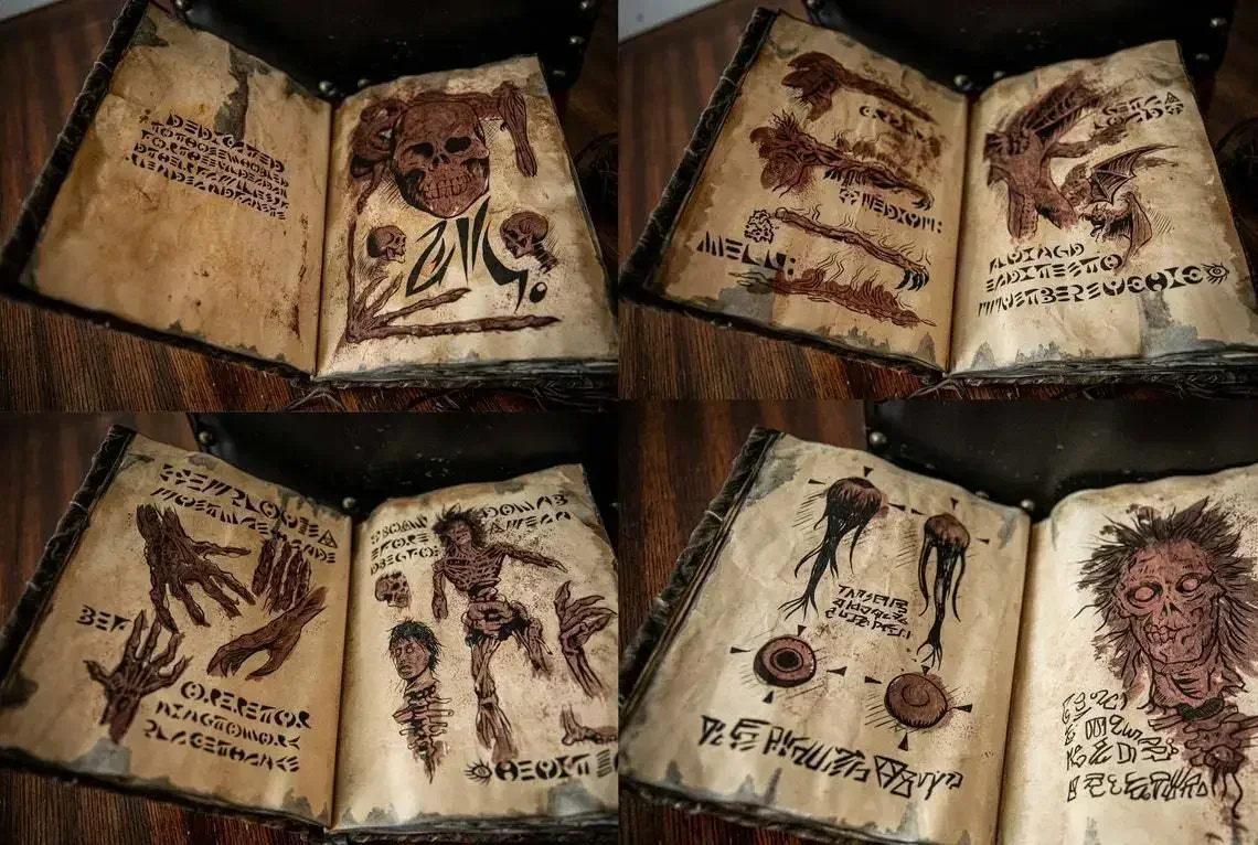 Vintage Necronomicon - Dark Ma - Vintage And Collectible Books 评论和价格