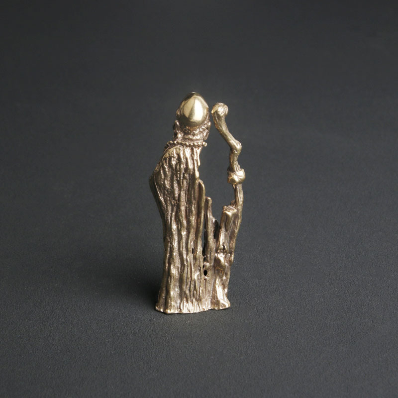 Vintage Brass Zen Master Dharm - Vintage Collectible Ornaments 评论和价格