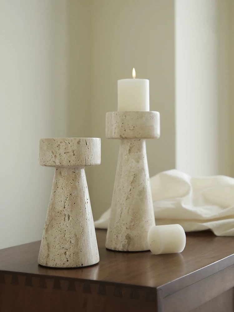 Minimalist Marble Candle Holde - Vintage Collectible Marbles 评论和价格