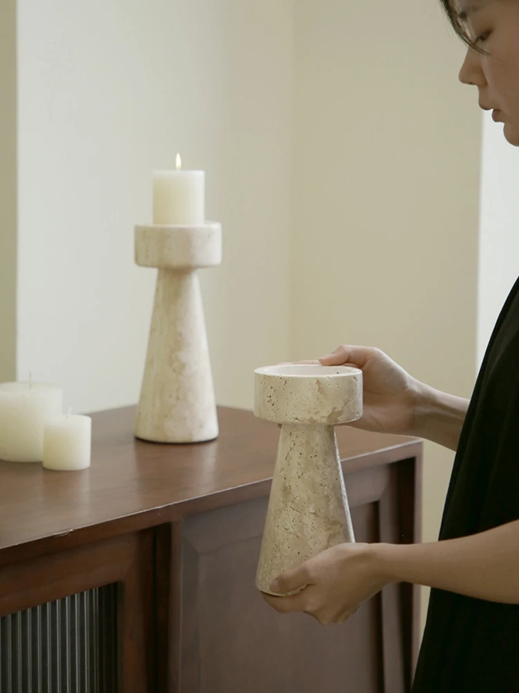 Minimalist Marble Candle Holde - Vintage Collectible Marbles 评论和价格