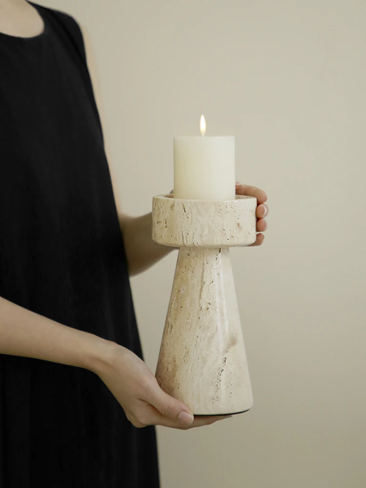 Minimalist Marble Candle Holde - Vintage Collectible Marbles 评论和价格