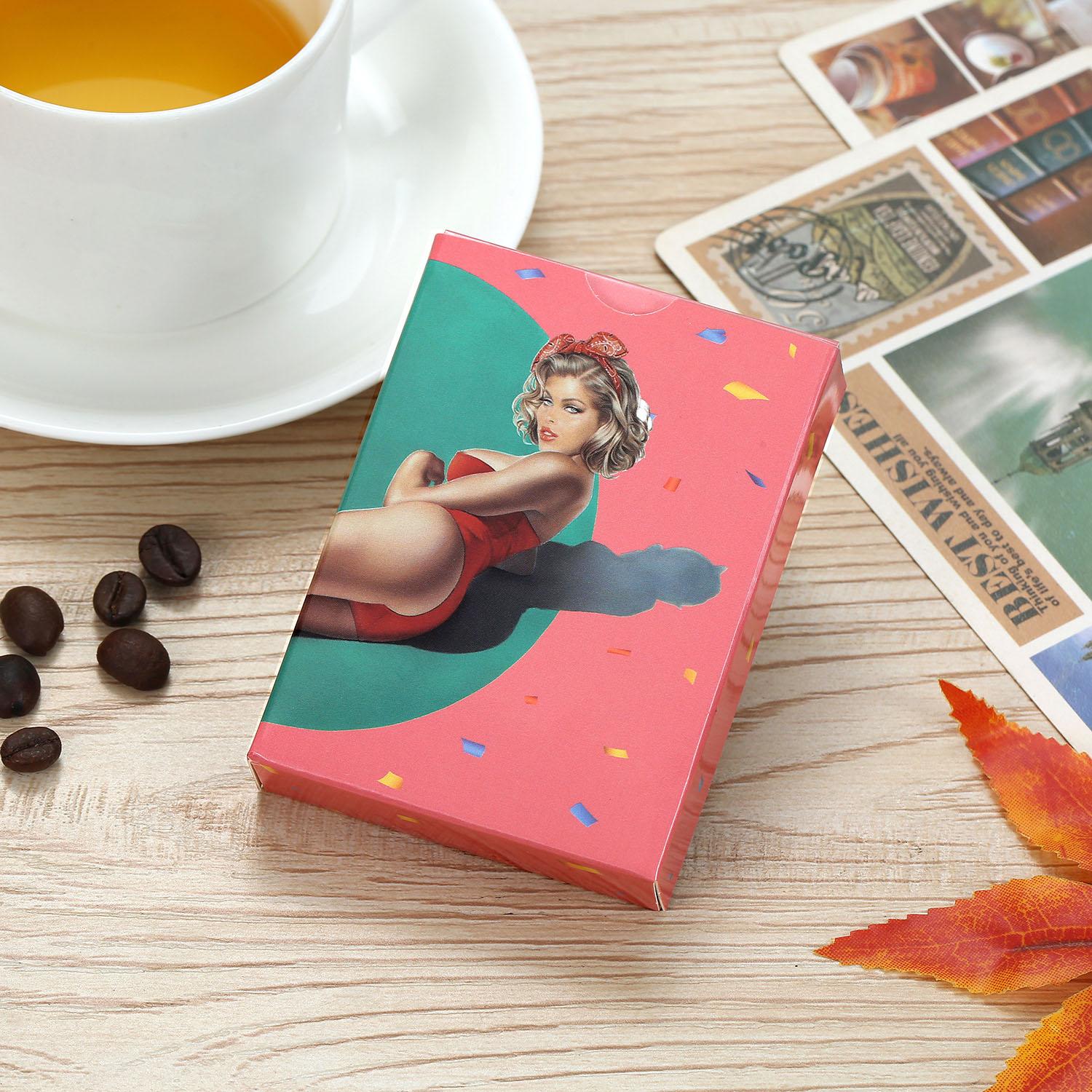 Vintage Deck Cards Retro Poker - Vintage Collectible Board Games 评论和价格