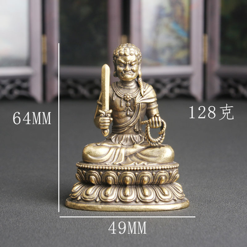 Vintage Brass Fudo Myoo Buddha - Vintage Collectible Ornaments 评论和价格