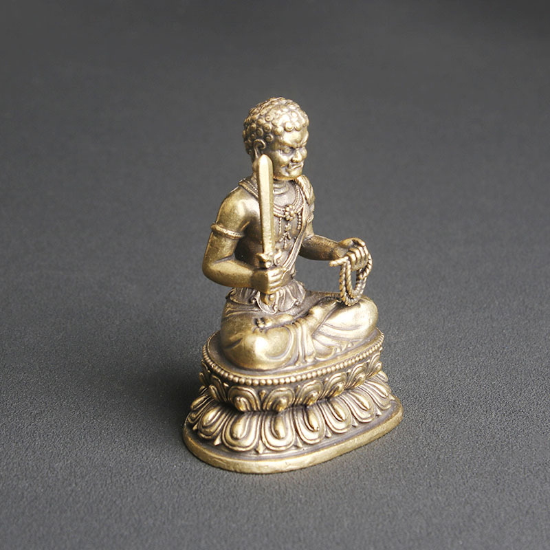 Vintage Brass Fudo Myoo Buddha - Vintage Collectible Ornaments 评论和价格