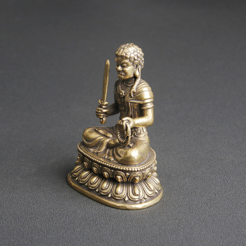 Vintage Brass Fudo Myoo Buddha - Vintage Collectible Ornaments 评论和价格