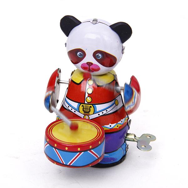 Wind Up Clockwork Panda Drumme - Vintage Toys Collection 评论和价格