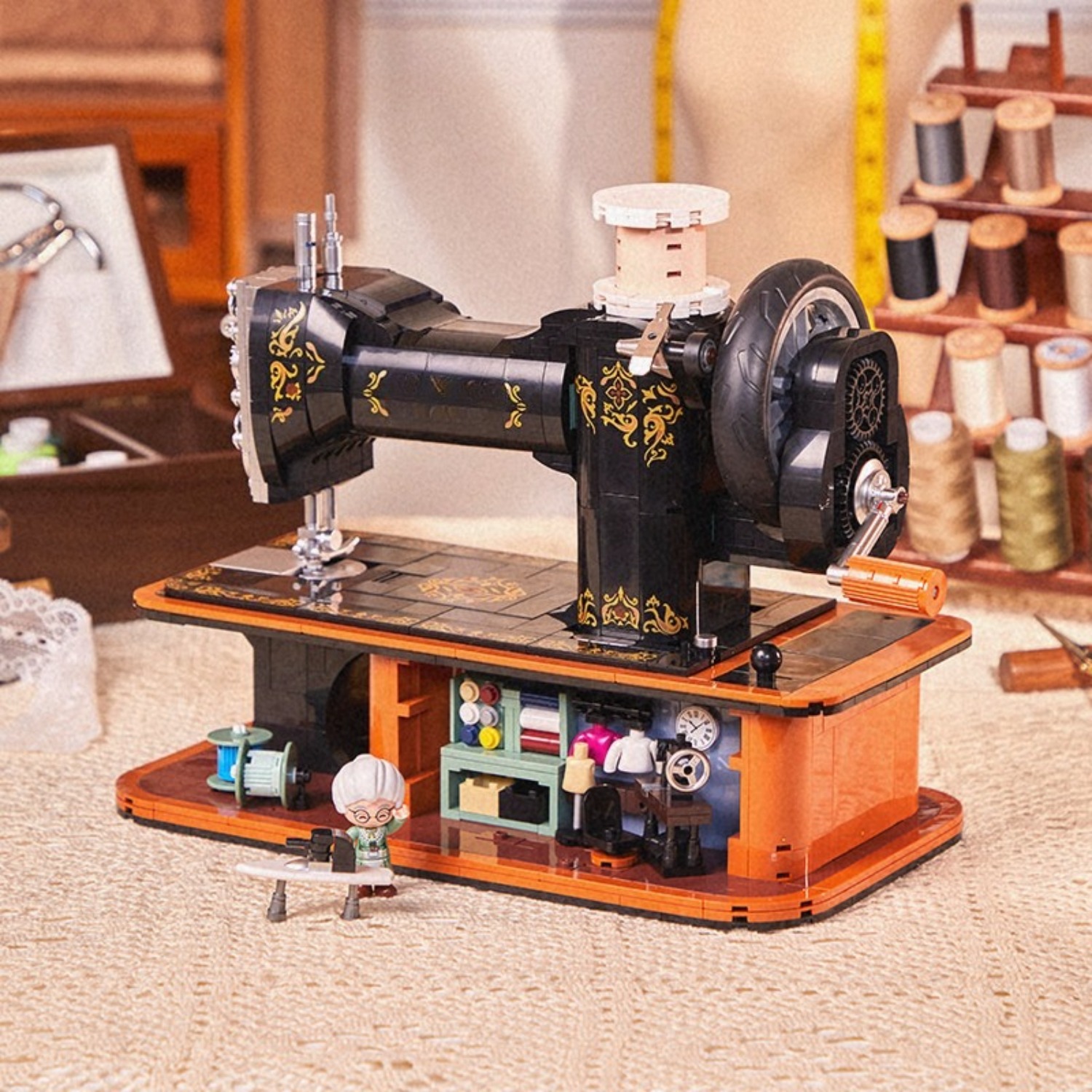 Vintage Hand Crank Sewing Mach - Vintage Collectible Shop 评论和价格
