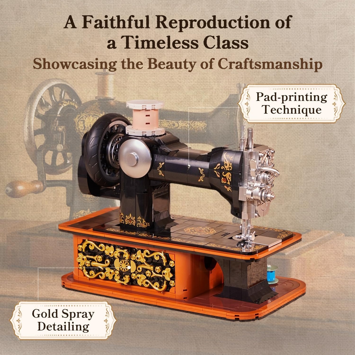 Vintage Hand Crank Sewing Mach - Vintage Collectible Shop 评论和价格