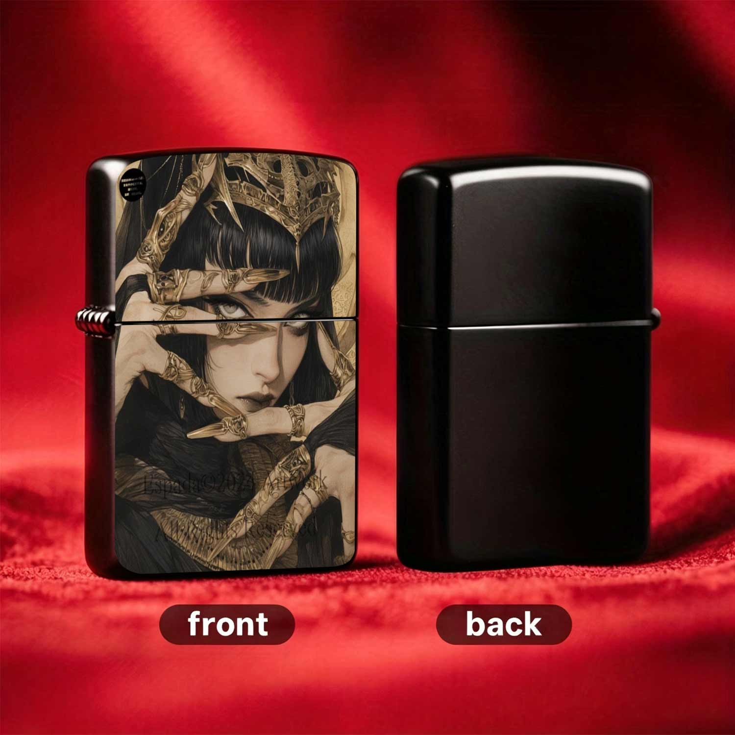 Vintage DarkFlip-top Windproof - Vintage Collectible Lighters 评论和价格