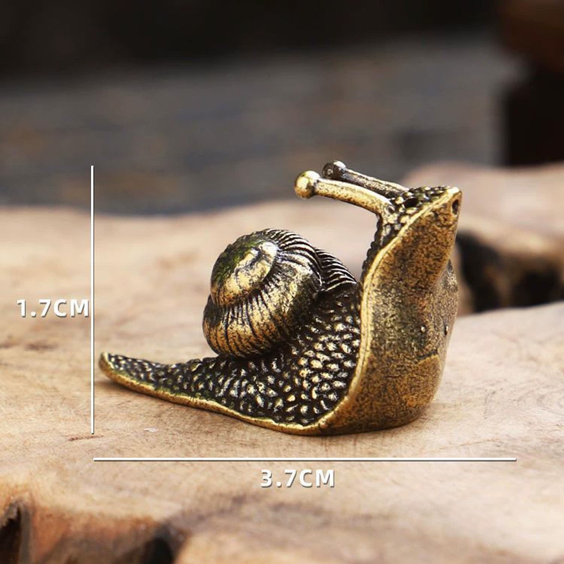 Vintage Pure Copper Brass Snai - Vintage Collectible Furniture 评论和价格