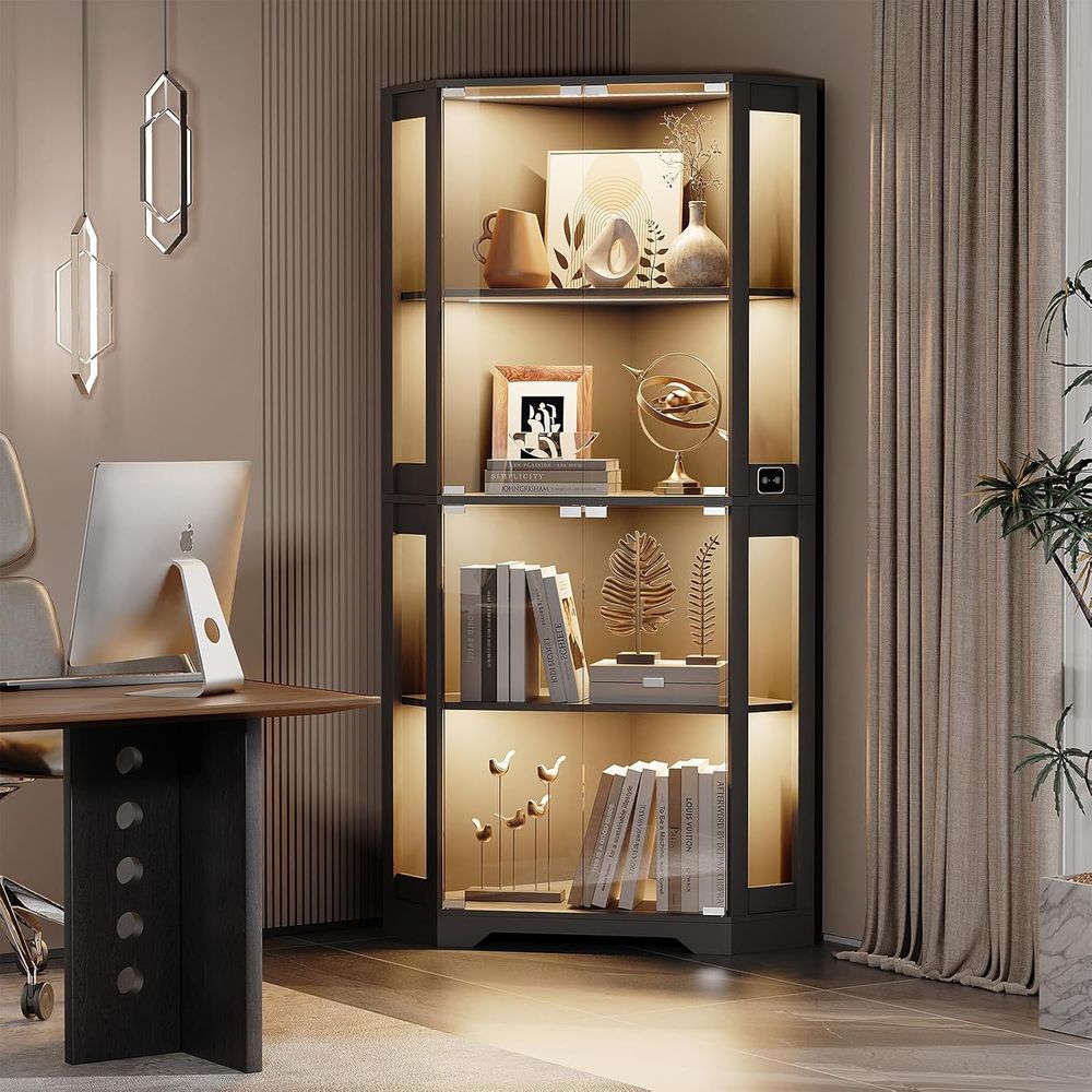 65 Illuminated Glass Display C - Collectible Collection 评论和价格