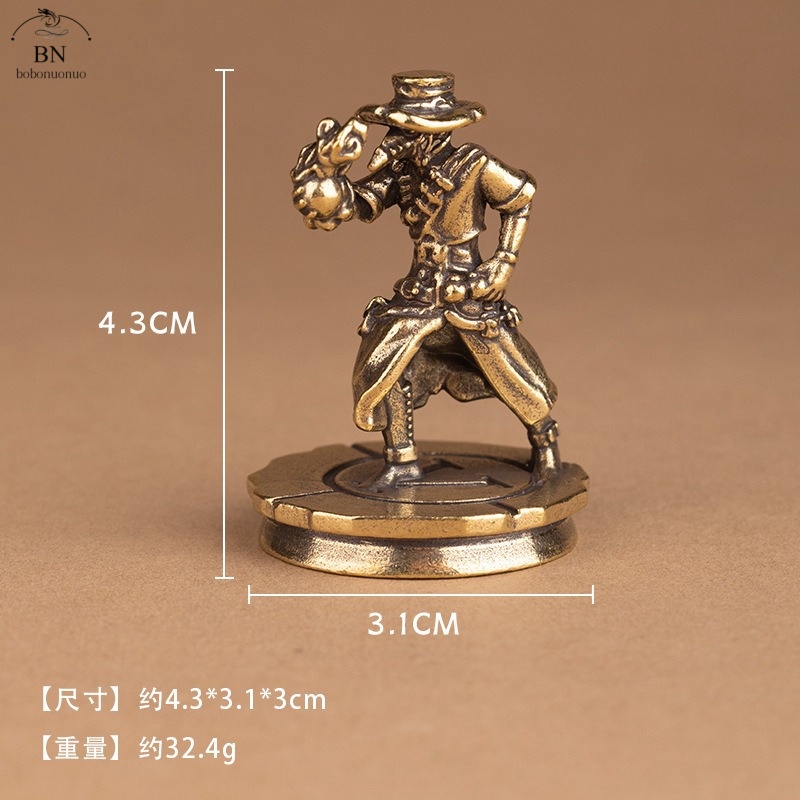 solid Brass Dance Cowboy Figur - Vintage Toys Collection 评论和价格