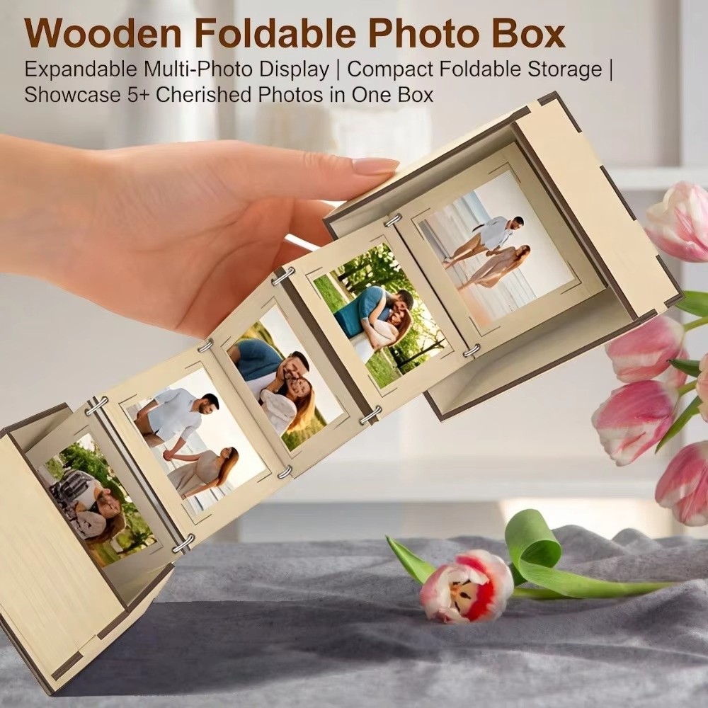 Creative Folding Wooden Photo  - Collectible Vintage Photos 评论和价格