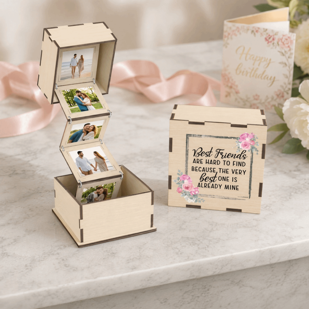 Creative Folding Wooden Photo  - Collectible Vintage Photos 评论和价格