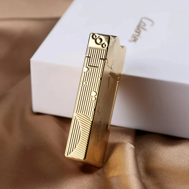 Gold Sleep Mermaid Pattern Vin - Vintage Collectible Lighters 评论和价格
