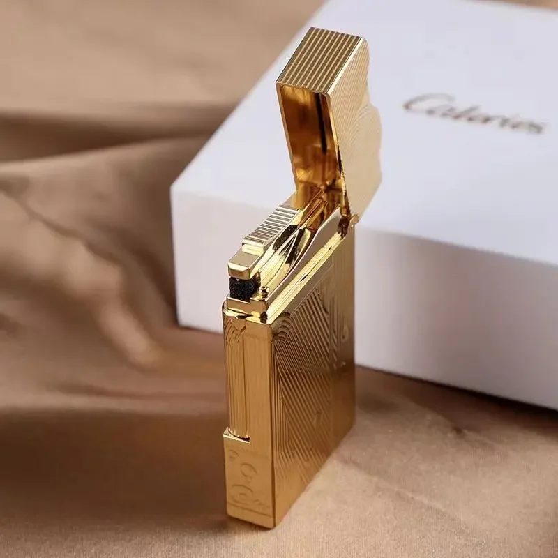 Gold Sleep Mermaid Pattern Vin - Vintage Collectible Lighters 评论和价格