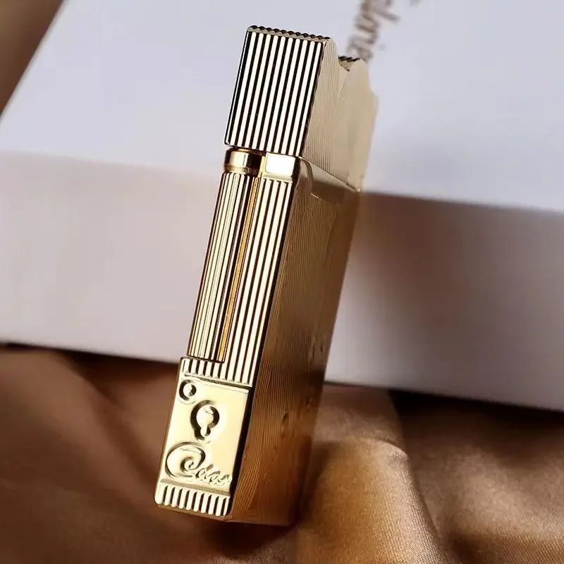 Gold Sleep Mermaid Pattern Vin - Vintage Collectible Lighters 评论和价格