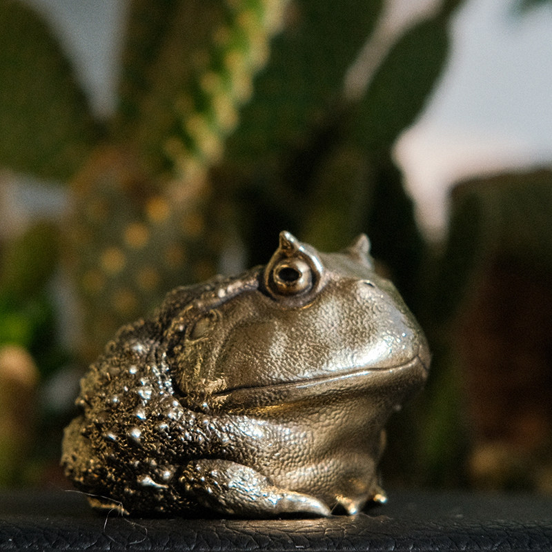 Vintage Brass Pacman Frog Orna - Vintage Collectible Furniture 评论和价格