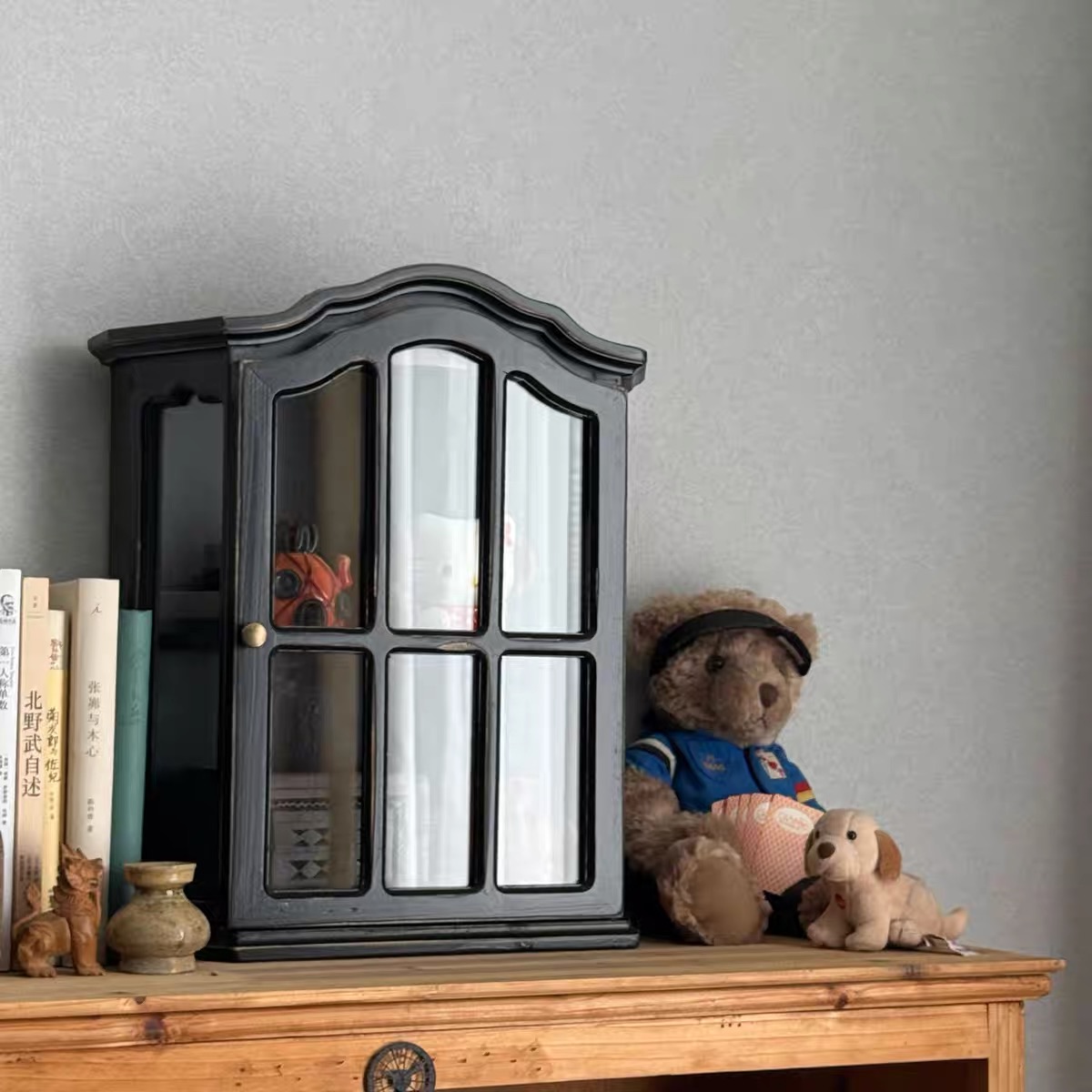 Vintage Distressed Wood Wall C - Vintage Collectible Furniture 评论和价格