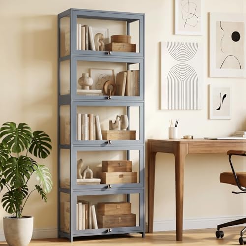 Display Cabinet, 5-Tier Displa - Collectible Collection 评论和价格