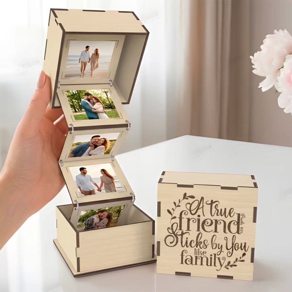 Folding Wooden Photo Storage B - Collectible Vintage Photos 评论和价格
