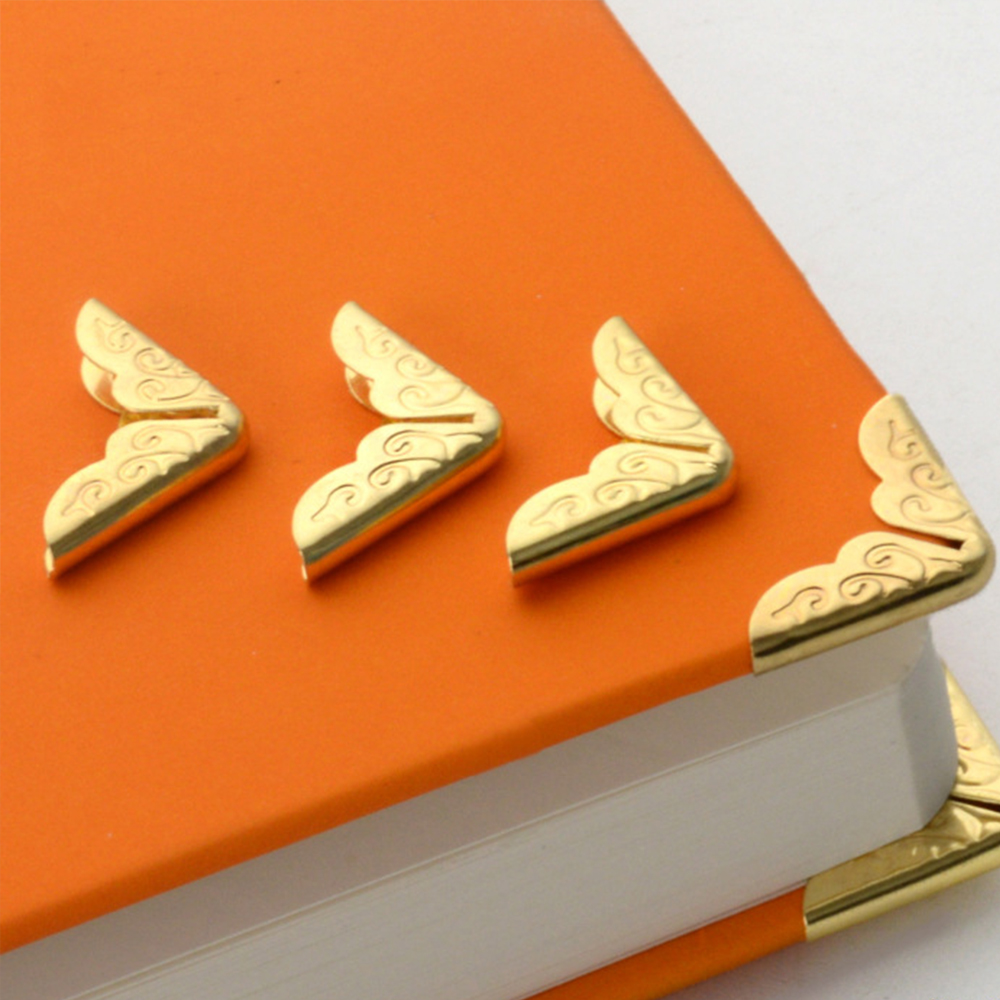 50Pcs Metal Book Corner Protec - Vintage Collectible Books 评论和价格