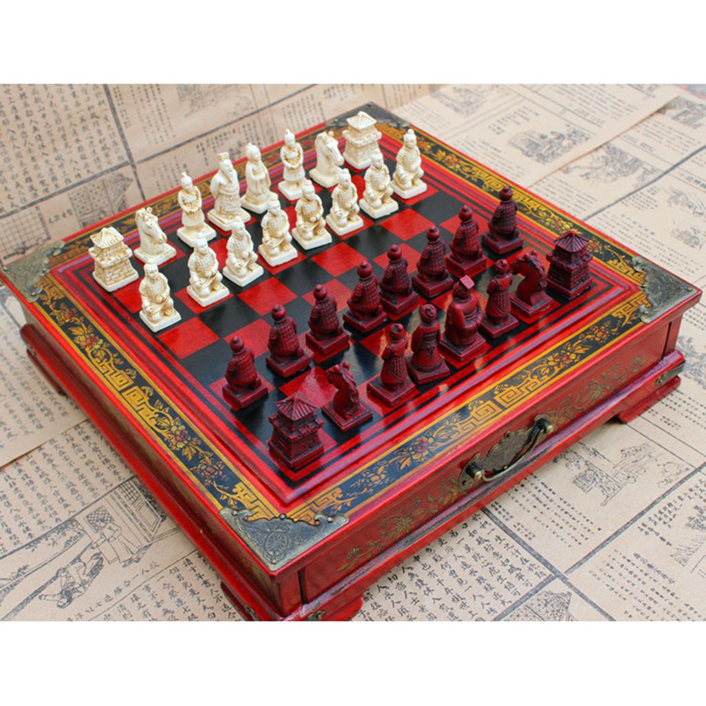 Vintage Chess Luxury Resin Chi - Vintage Collectible Board Games 评论和价格