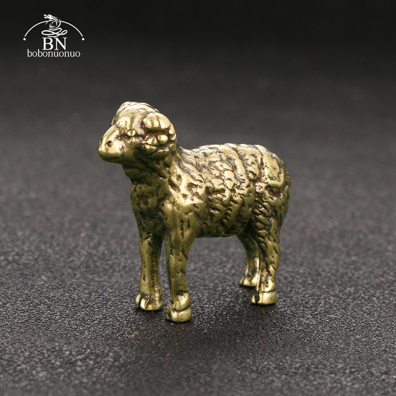 Vintage Brass Goat Figurine Mi - Vintage Collectible Ornaments 评论和价格