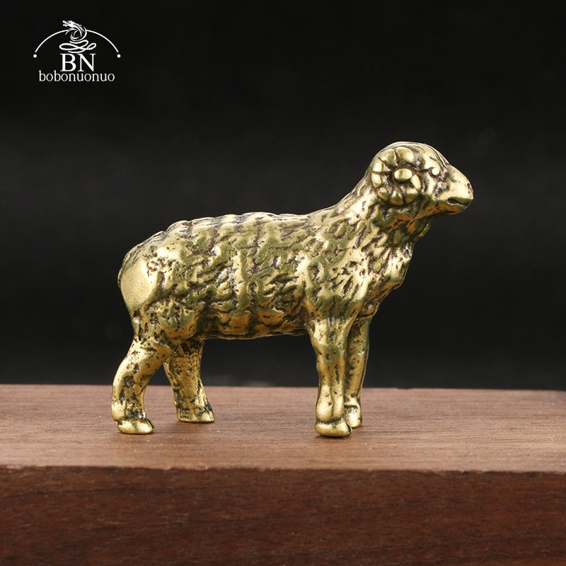 Vintage Brass Goat Figurine Mi - Vintage Collectible Ornaments 评论和价格