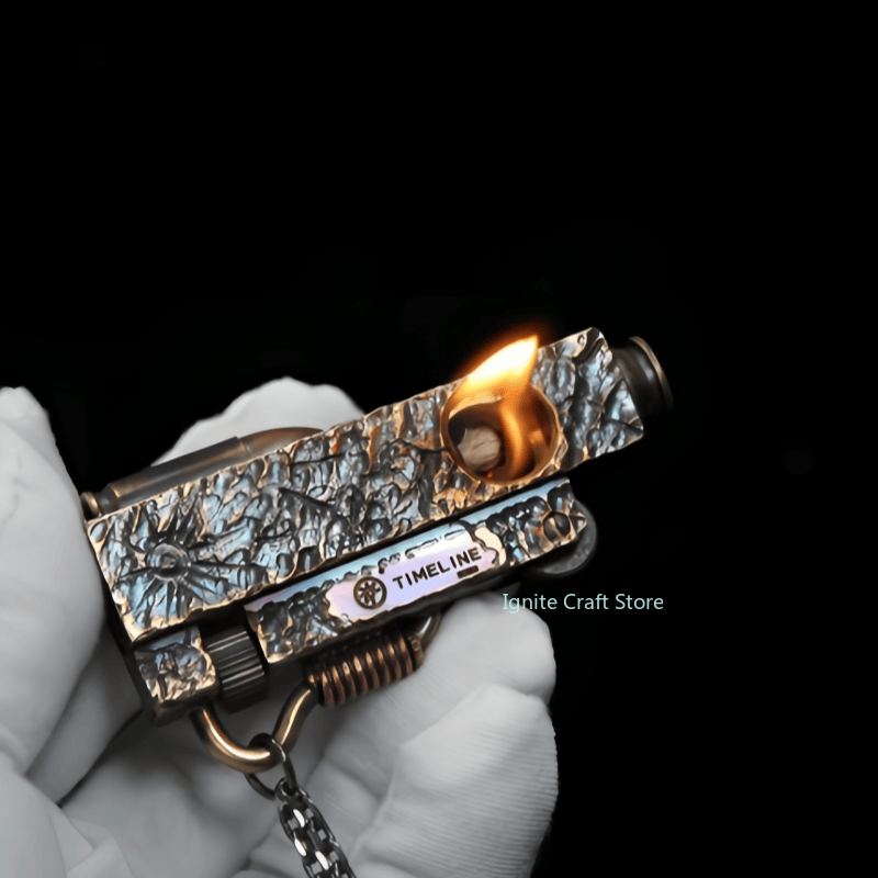 Barrett hand carved vintage fu - Vintage Collectible Lighters 评论和价格