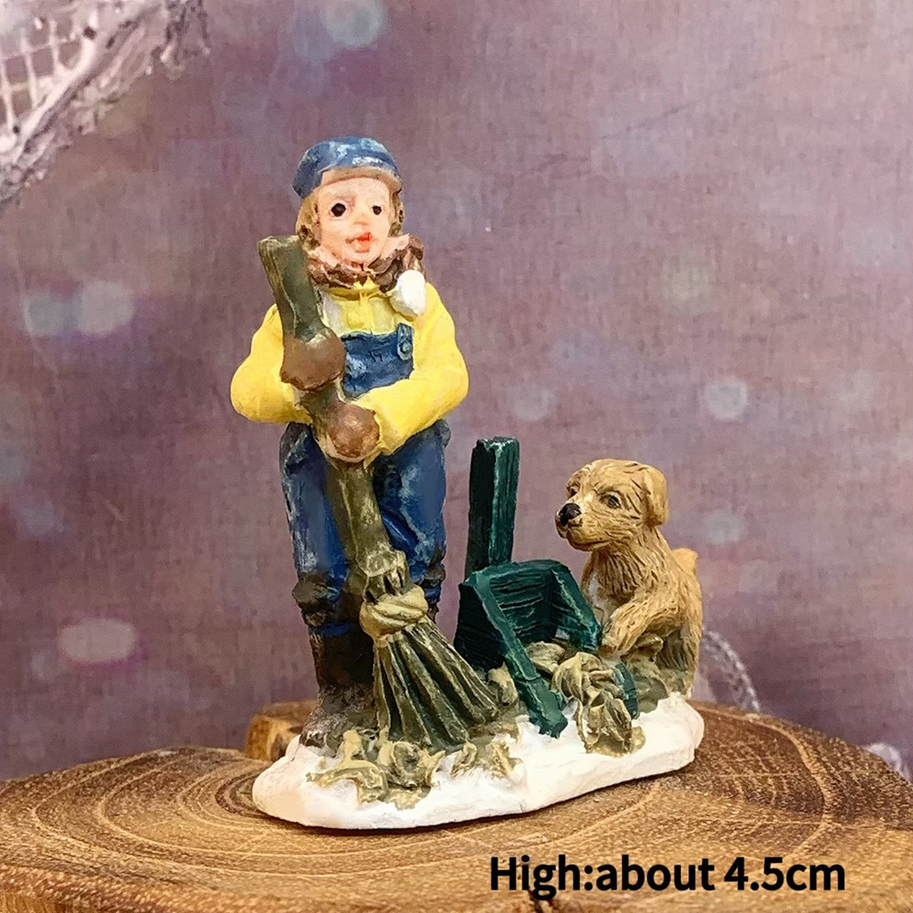 Vintage Victorian Winter Town  - Vintage Collectible Ornaments 评论和价格