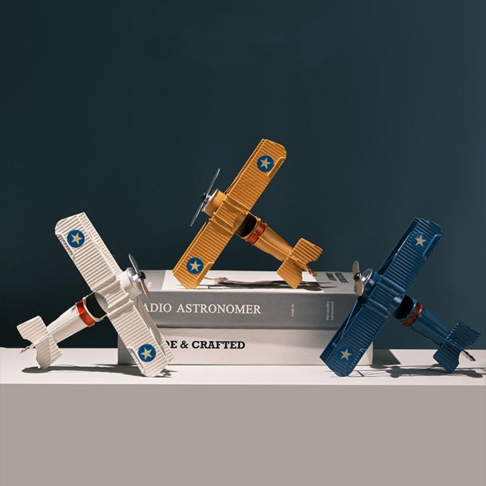 Retro Iron Vintage Airplane Mo - Vintage Collectible Ornaments 评论和价格