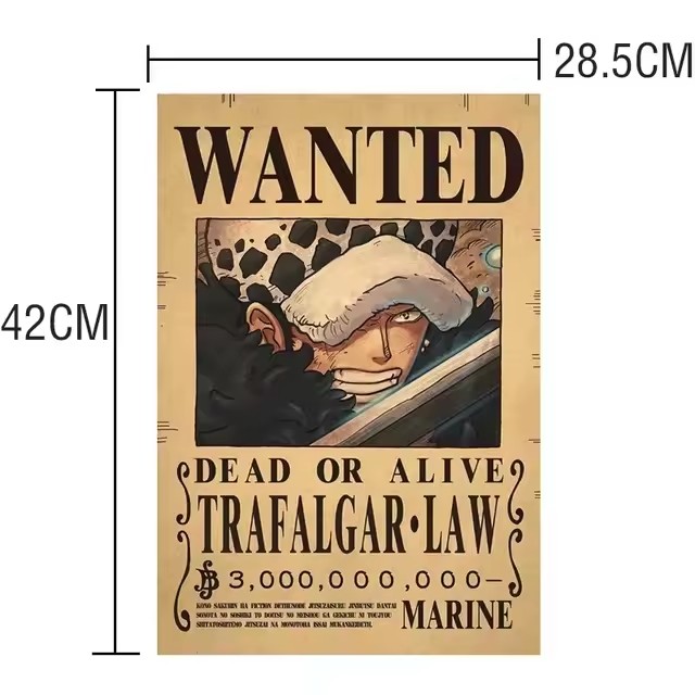 Anime One Piece Bounty Wanted  - Vintage Toys Collection 评论和价格