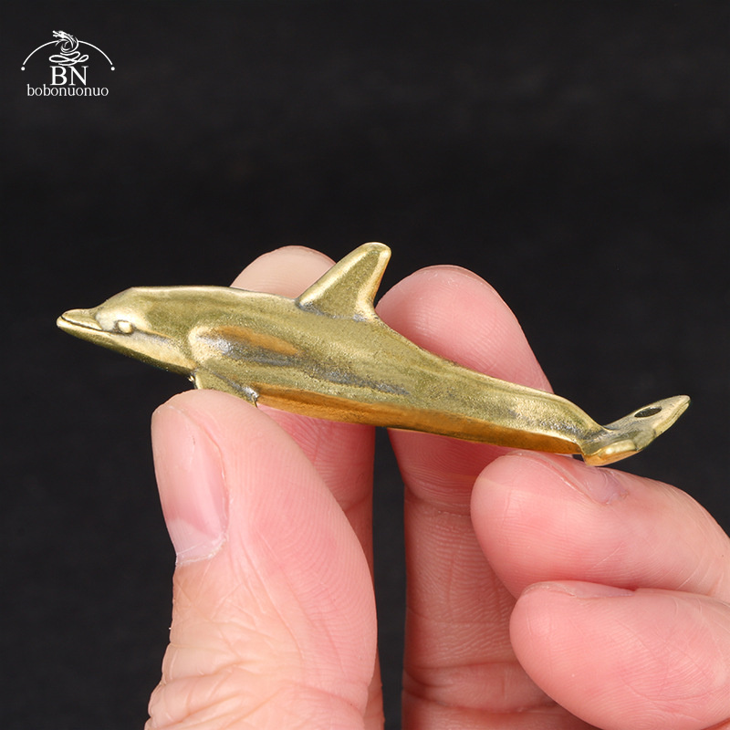 Solid Brass Dolphin Ornaments  - Vintage Collectible Ornaments 评论和价格