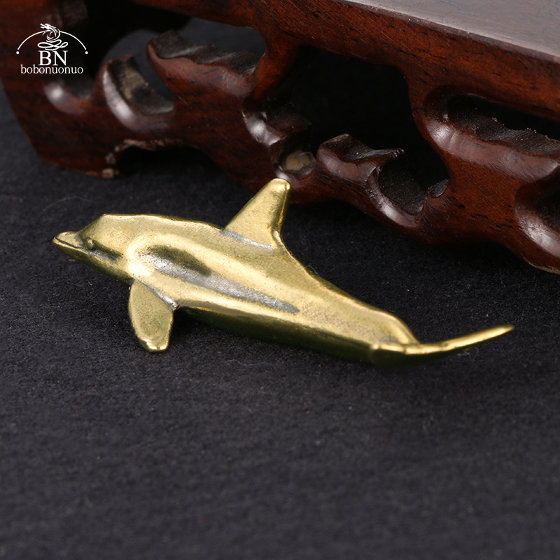 Solid Brass Dolphin Ornaments  - Vintage Collectible Ornaments 评论和价格