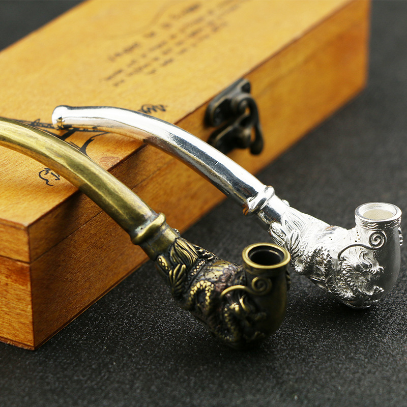 Vintage Handcrafted Pipe Handm - Vintage Collectible Furniture 评论和价格