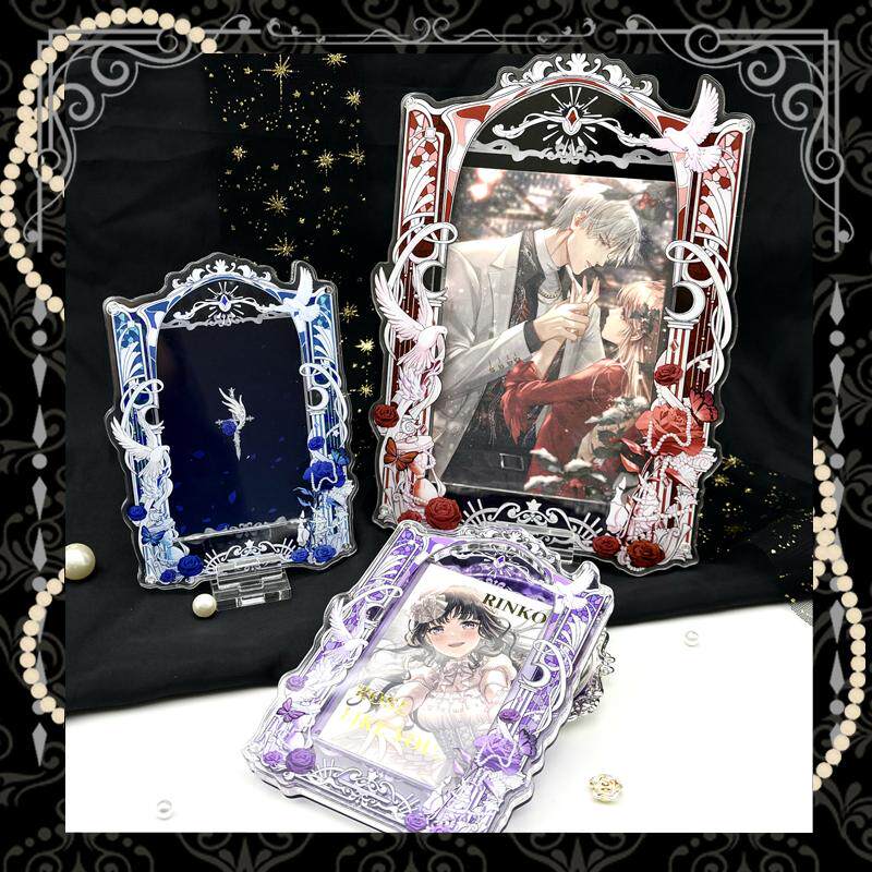 Royal Blue Rose Dove Acrylic C - Collectible Vintage Photos 评论和价格