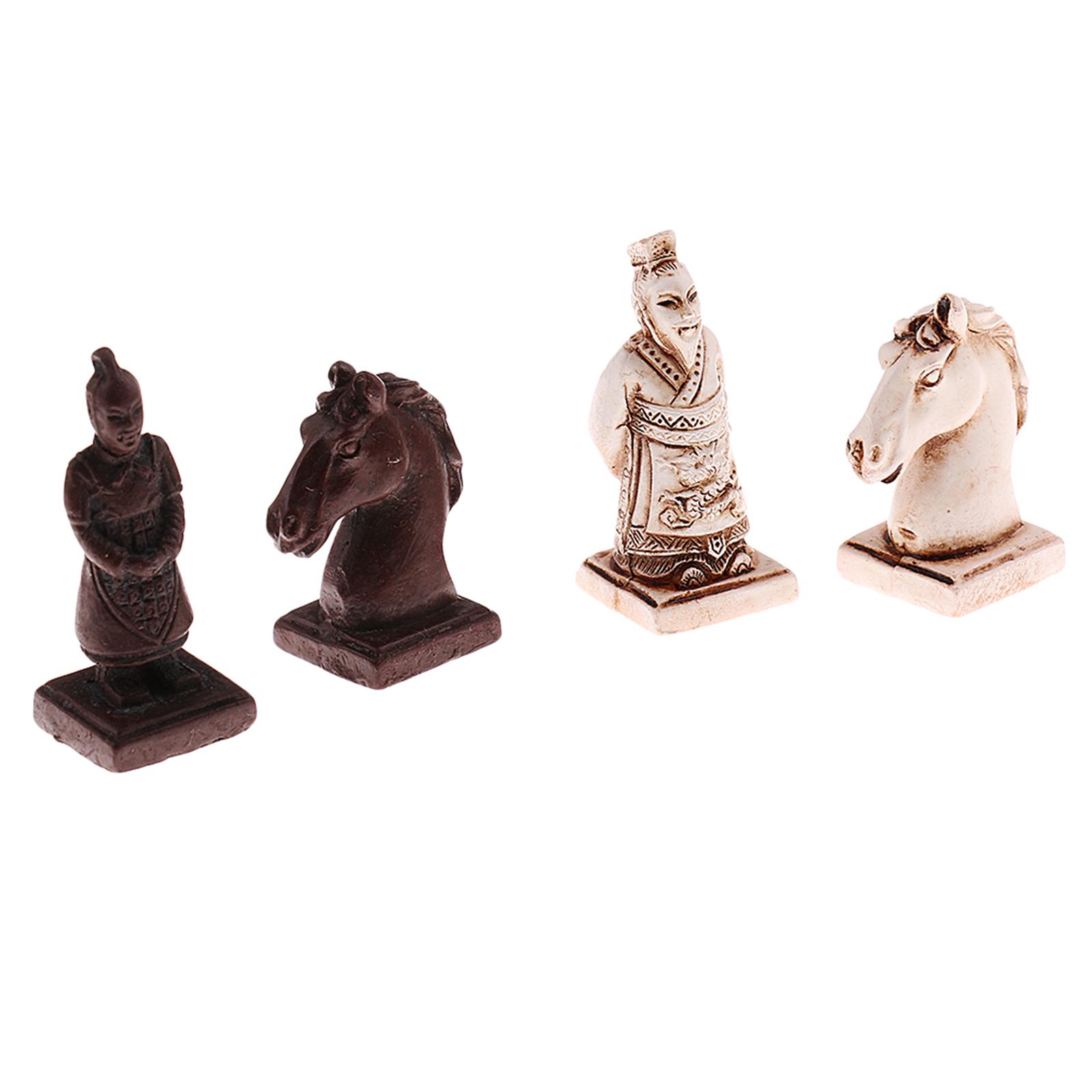 32Pcs/Set Resin Traditional Ch - Vintage Collectible Board Games 评论和价格