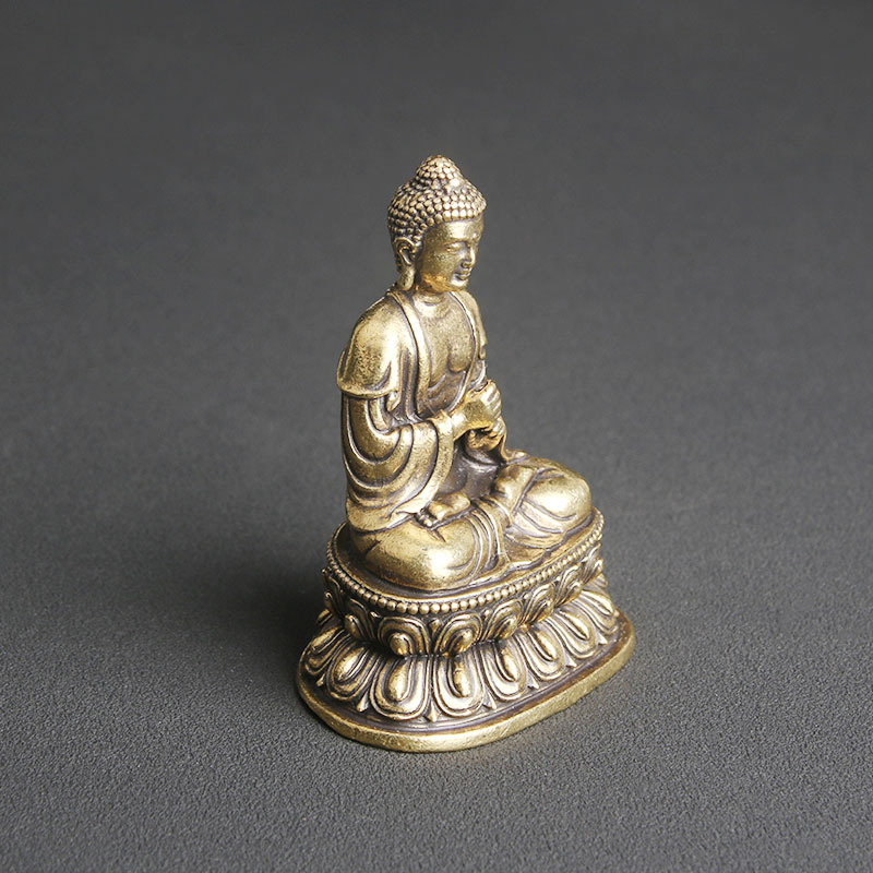 Vintage Pure Brass Vairocana B - Vintage Collectible Ornaments 评论和价格