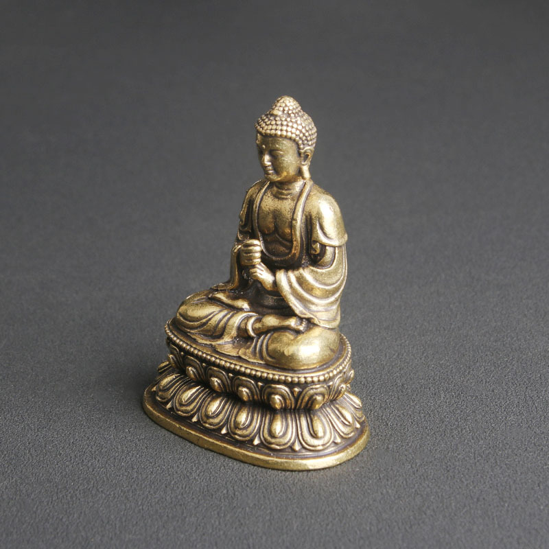 Vintage Pure Brass Vairocana B - Vintage Collectible Ornaments 评论和价格