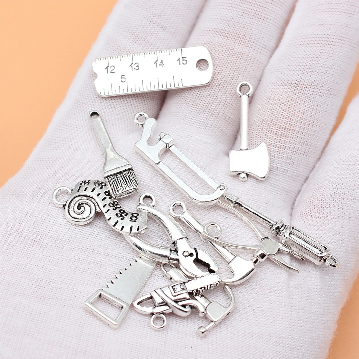 12pcs Antique Silver Color Too - Collectible Vintage Tools 评论和价格